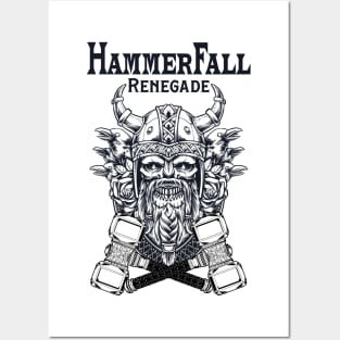 Hammer Fall Crimson Thunder Posters and Art